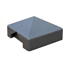 Betonnen afdekmuts - antraciet - hoek