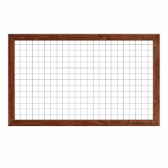 Tuinscherm bruin geïmpregneerd 180x90cm - betonijzertrellis