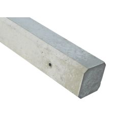 Betonpaal eind 244cm wit/grijs – 11.5x11.5cm SP180
