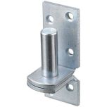 Plaatduim verzinkt 38x5,0 MM Ø 16 MM