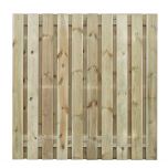 **Tuinscherm grenenhout - 21 planks - 180 x 75 cm