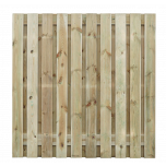 Tuinscherm grenenhout - 21 planks - 220 x 180 cm