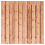 Tuinscherm red class wood - 21 planks - 180 x 180 cm