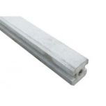 Betonpaal-eind  - Wit - 130x11,5x11,5 sp72
