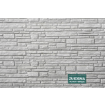 betonplaat donau motief wit grijs 184x36 cm dubbelzijdig schutting betonplaat